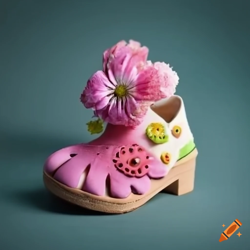 Cauliflower with shoes on on Craiyon