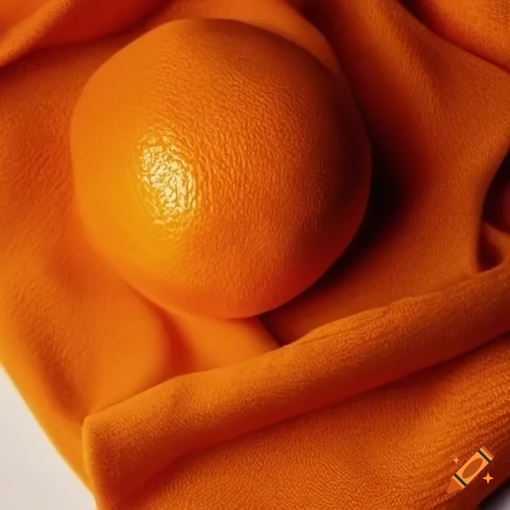 yuzu fruit on cream-colored cloth