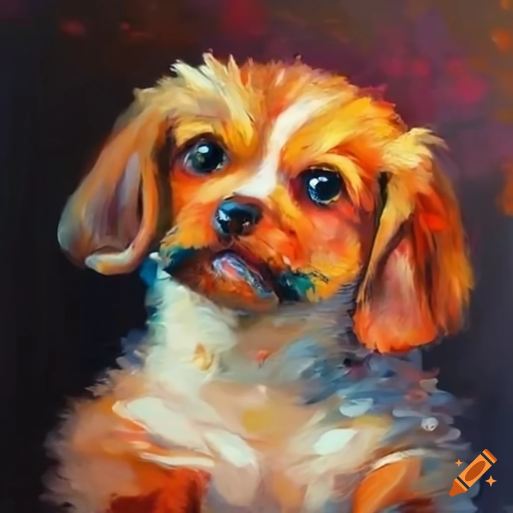 Puppy Dog On Craiyon