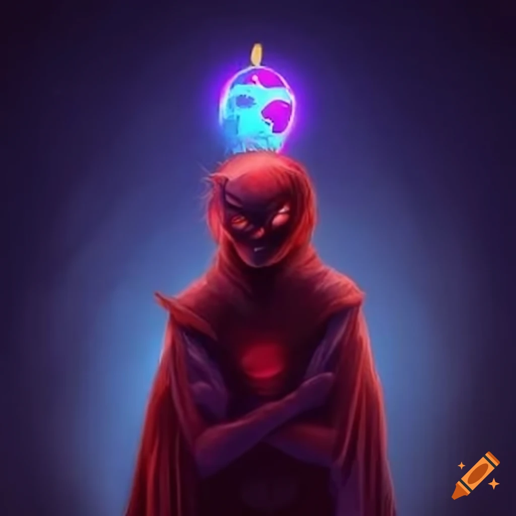 Custom artwork of me as a hero on Craiyon