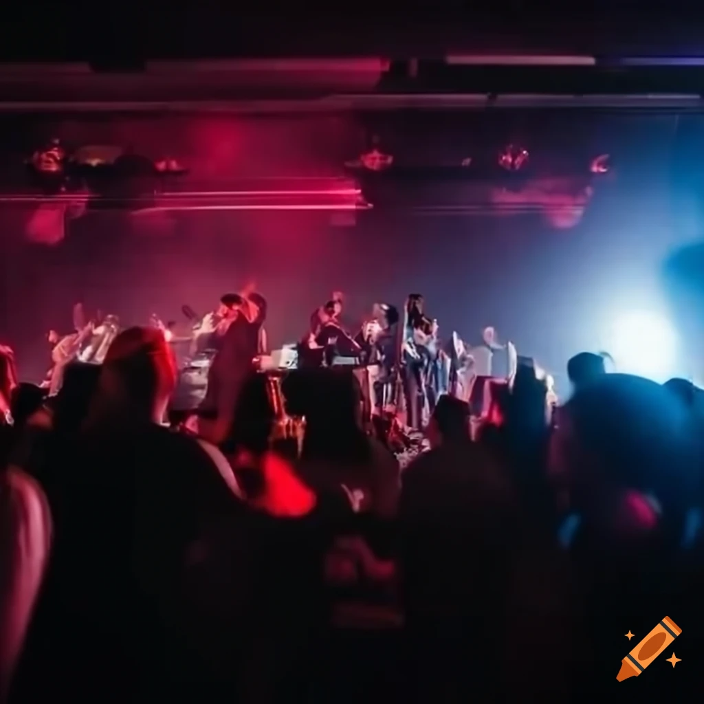 live band performance at a cocktail event