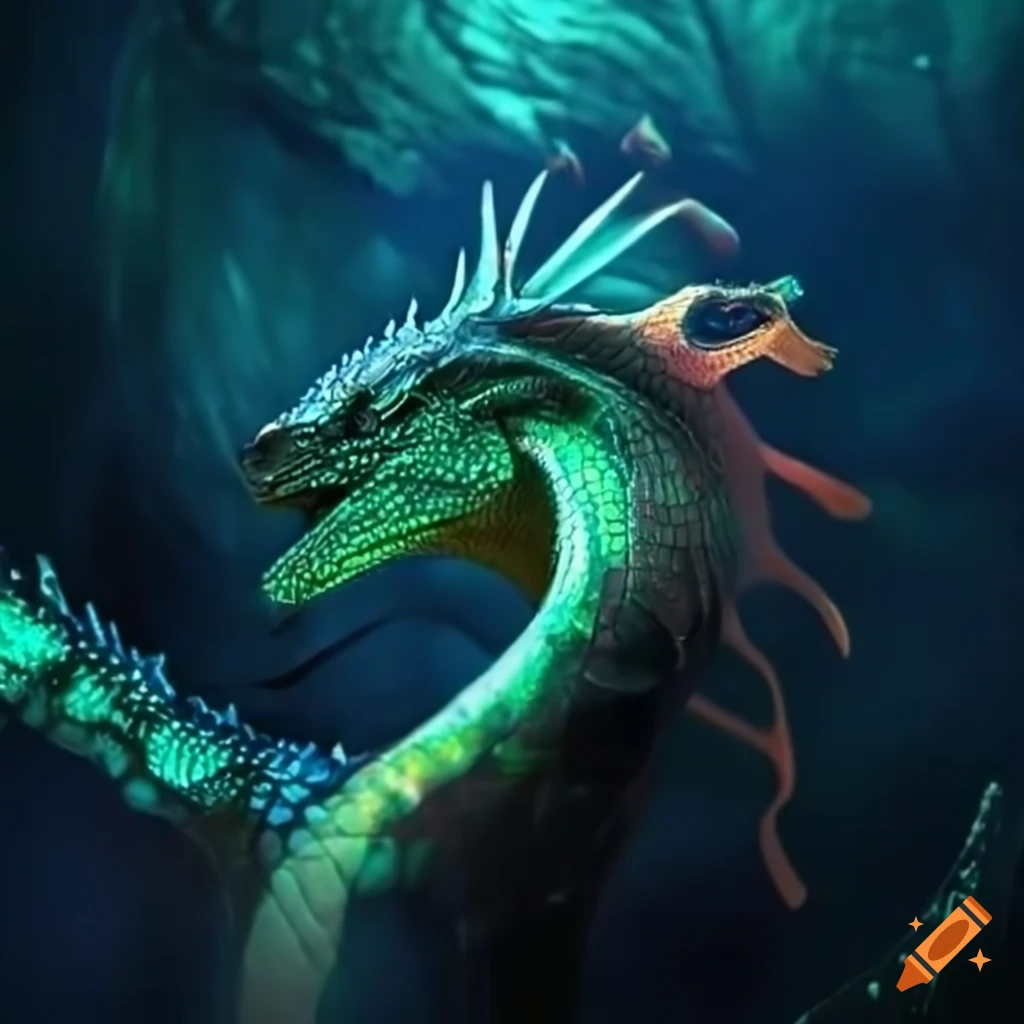 holographic water dragon