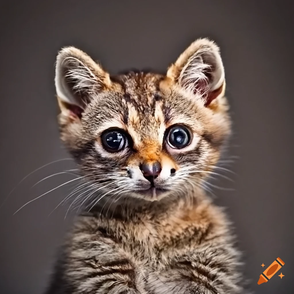 Image of a cute cat named pinecone