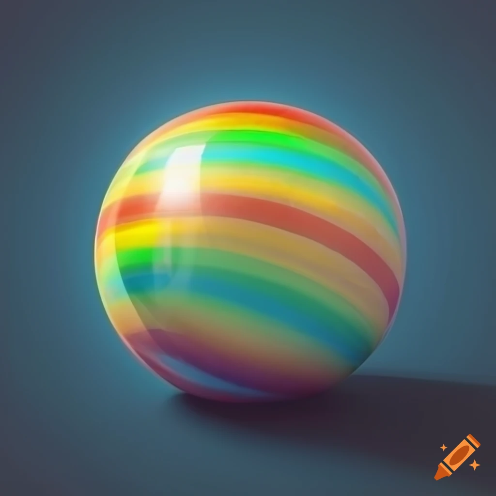 illustration-of-rainbow-colored-balls-under-clear-sky-on-craiyon