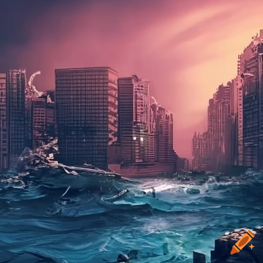Tsunami gefilmd