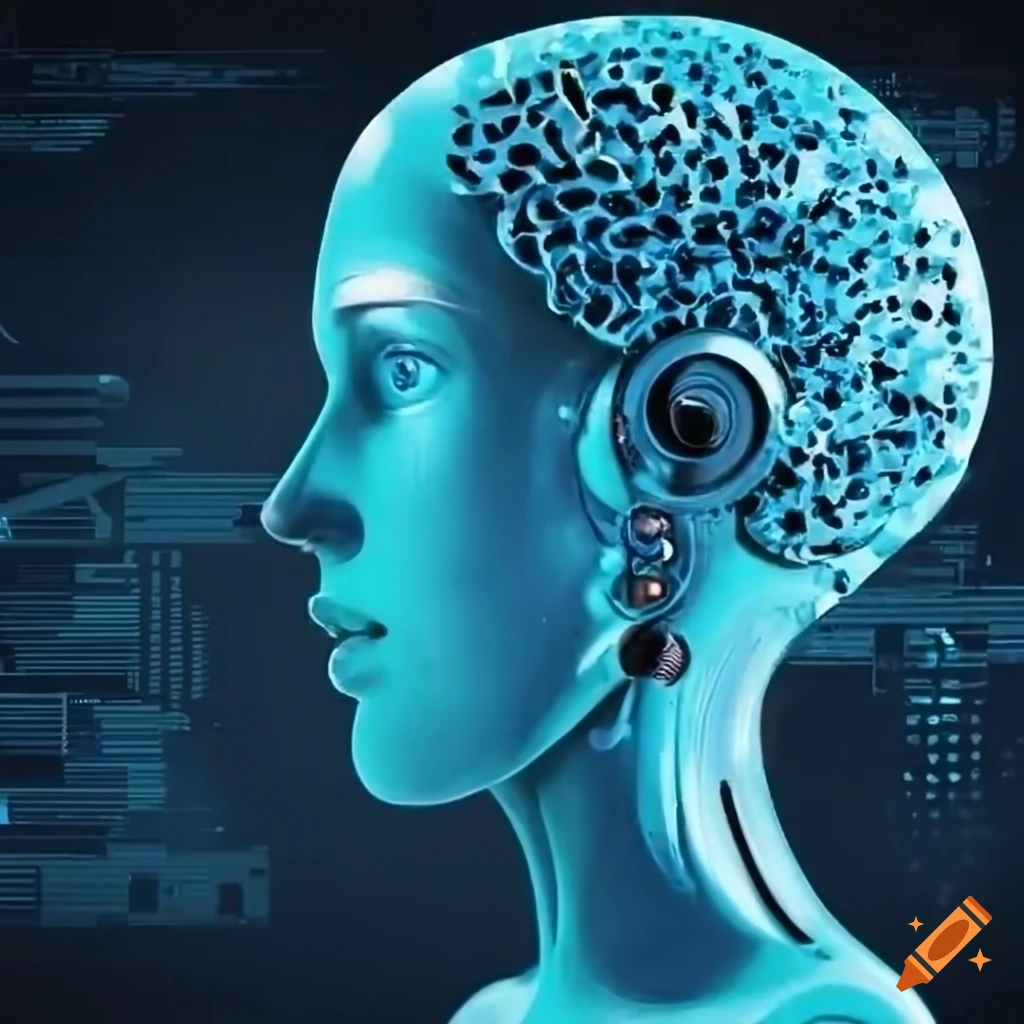 Illustration Representing Machine Learning On Craiyon