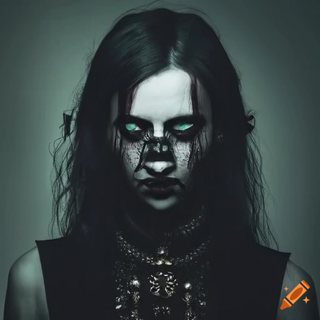 Jewel-toned gothic horror artwork on Craiyon