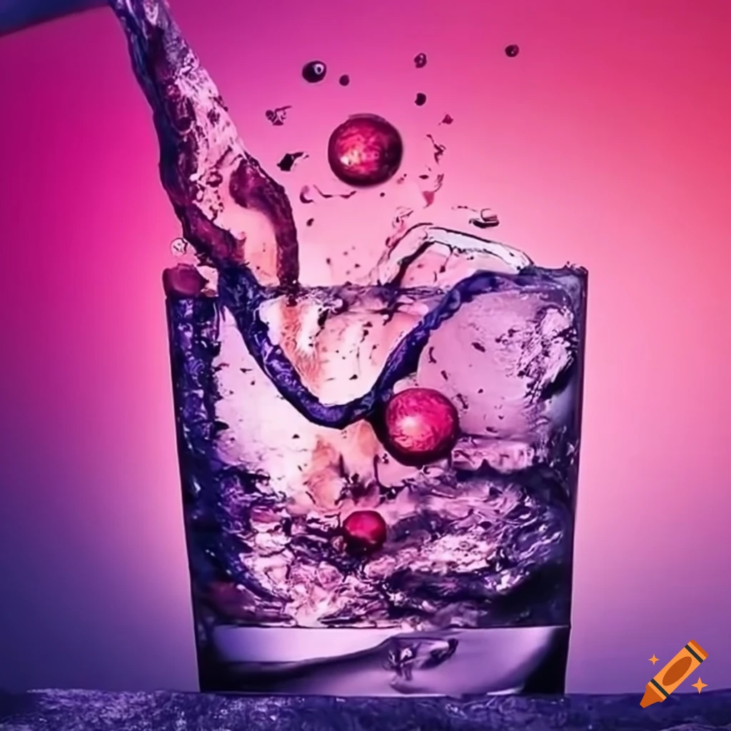 Refreshing, icy, drinks, colorful, red, blue, water beads by M Kim. Photo  stock - StudioNow