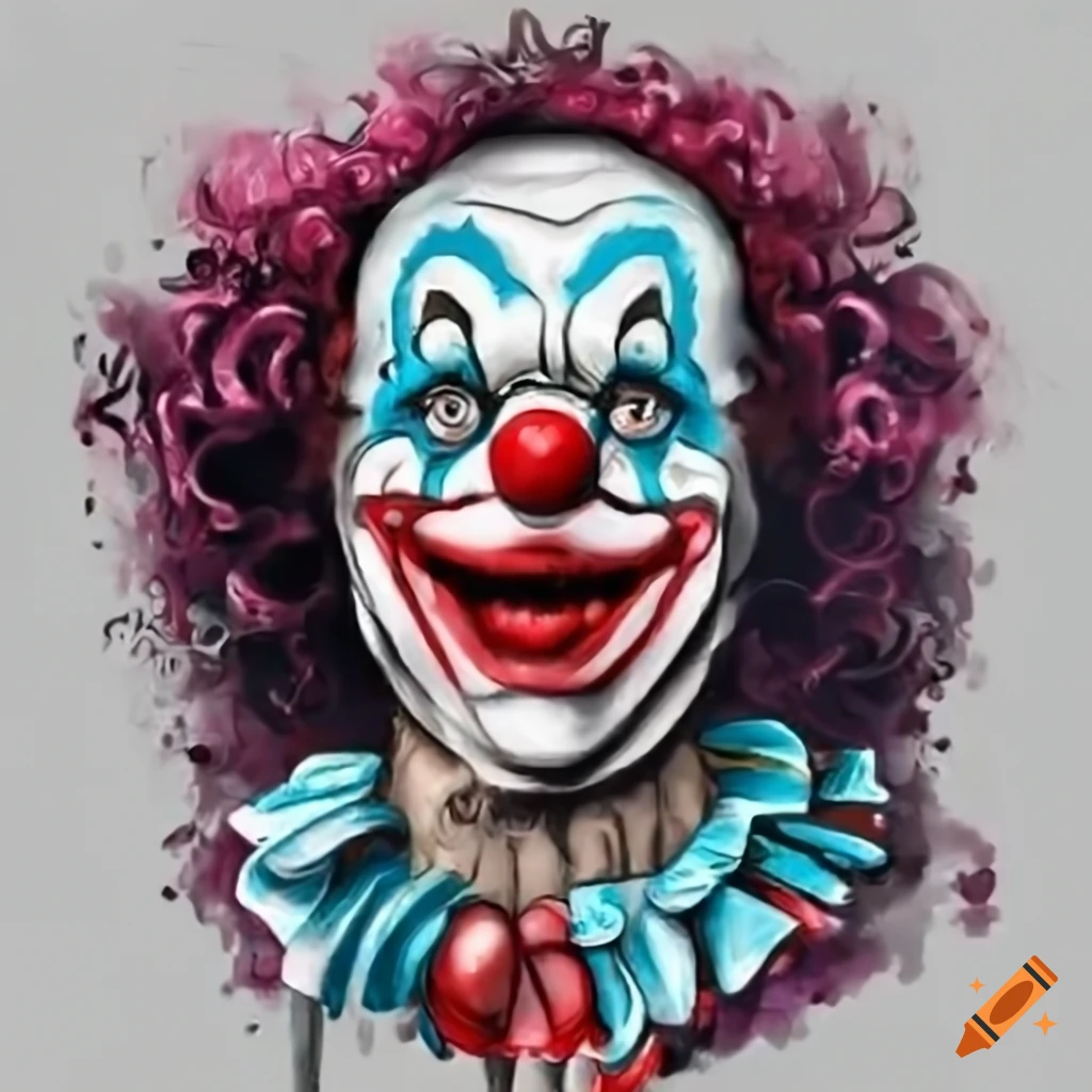 clown graffiti artwork