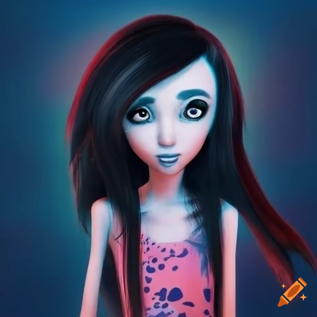 Eugenia cooney in a vibrant and iconic pixar-style movie poster meme on ...
