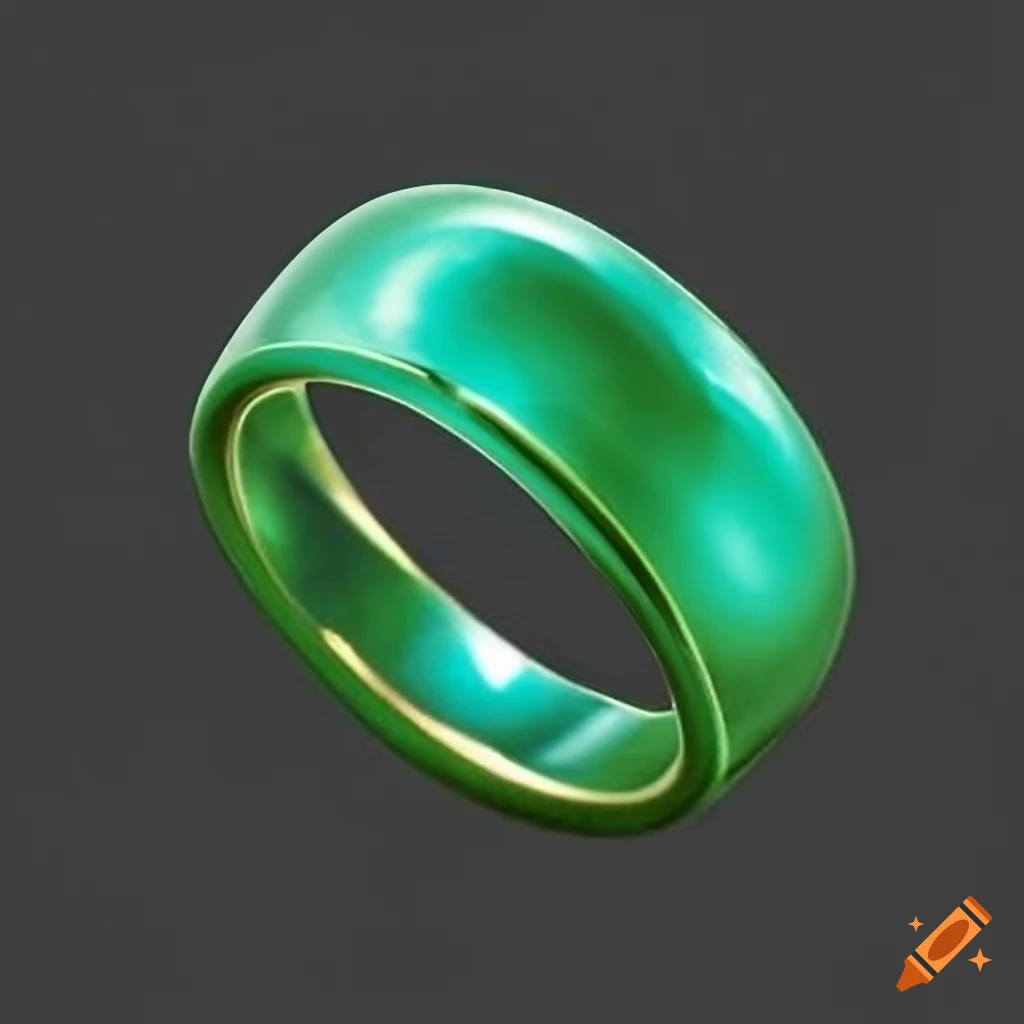 Green Metal Ring On Craiyon