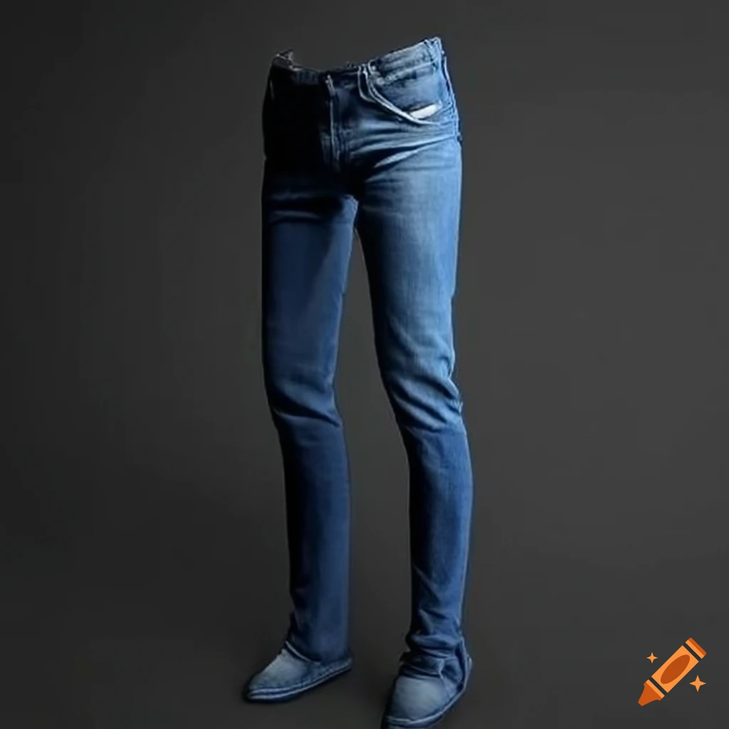 Modern and stylish jeans for men on Craiyon