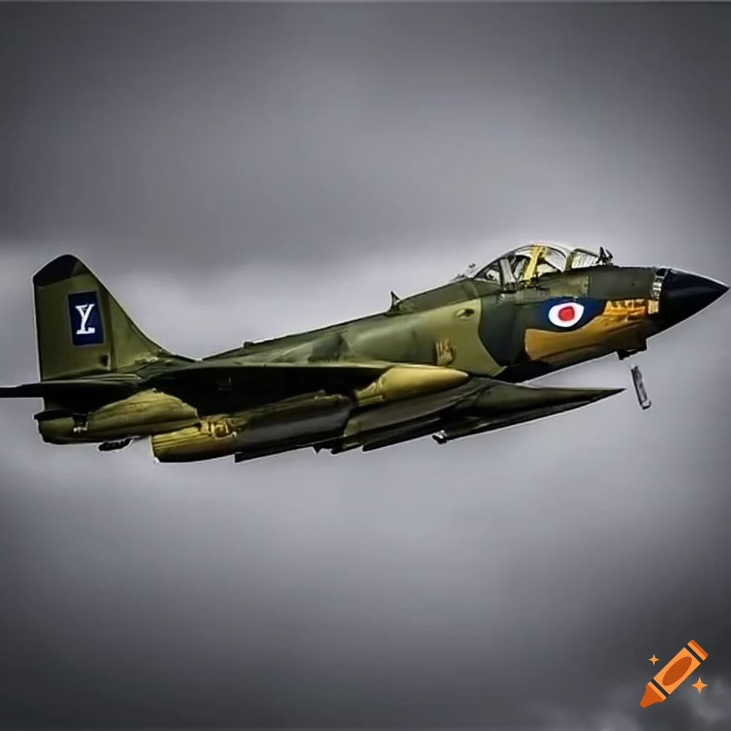 Iconic irish fighter jet from wwii era on Craiyon