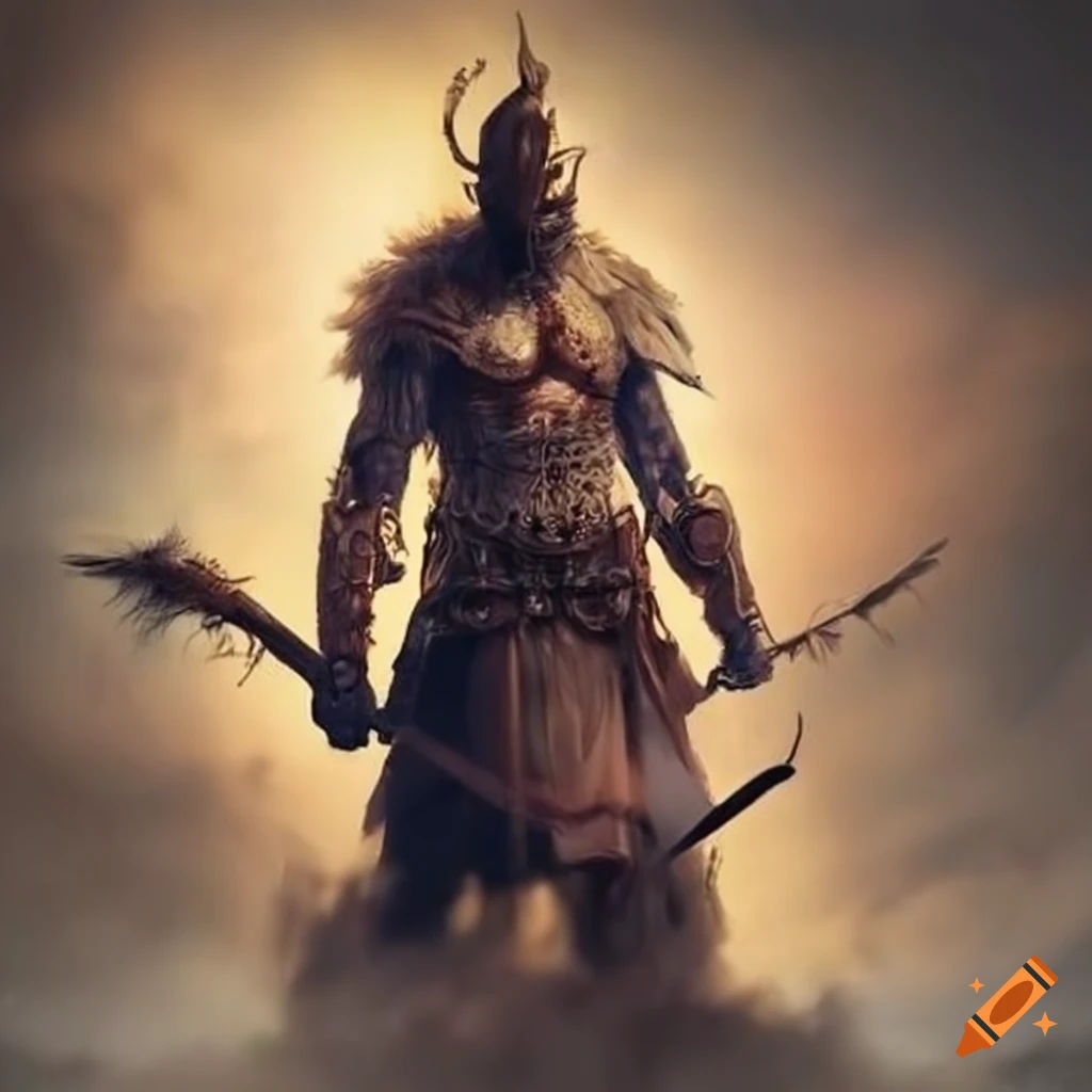 Image of a powerful warrior