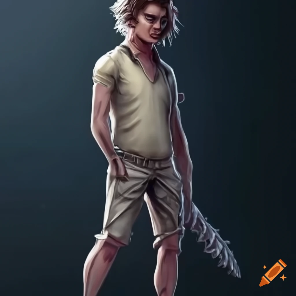 glass sculpture of Steve Harrington from Stranger Things