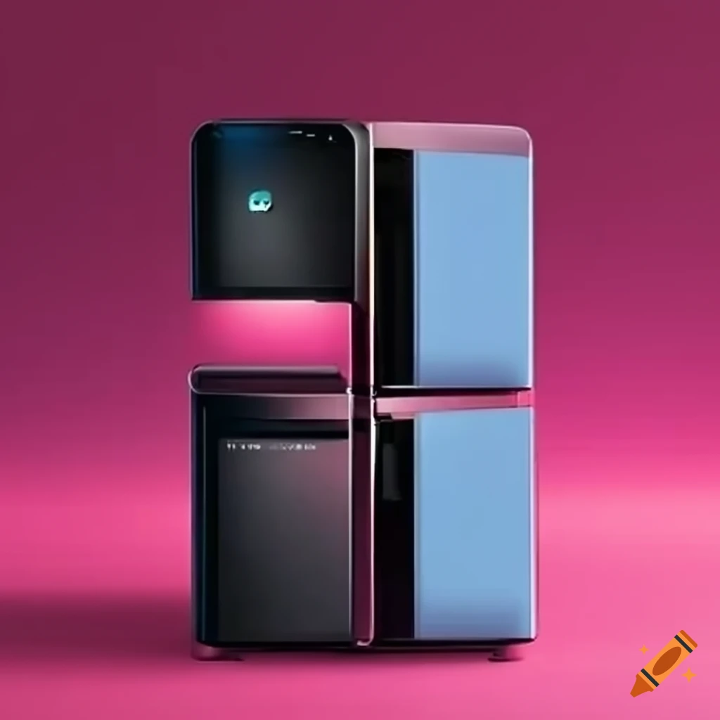 Apple smart fridge with touchscreens and scanner on Craiyon