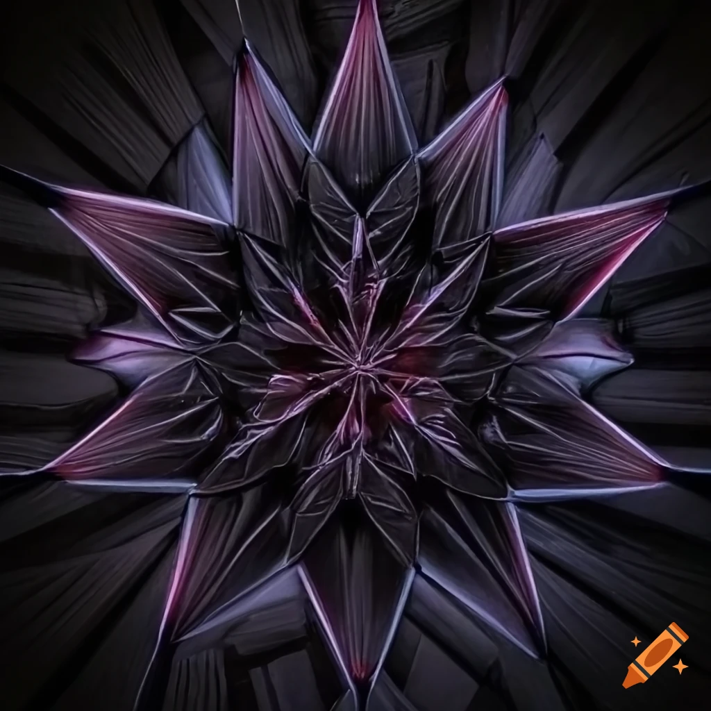 black five-pointed star exhibition