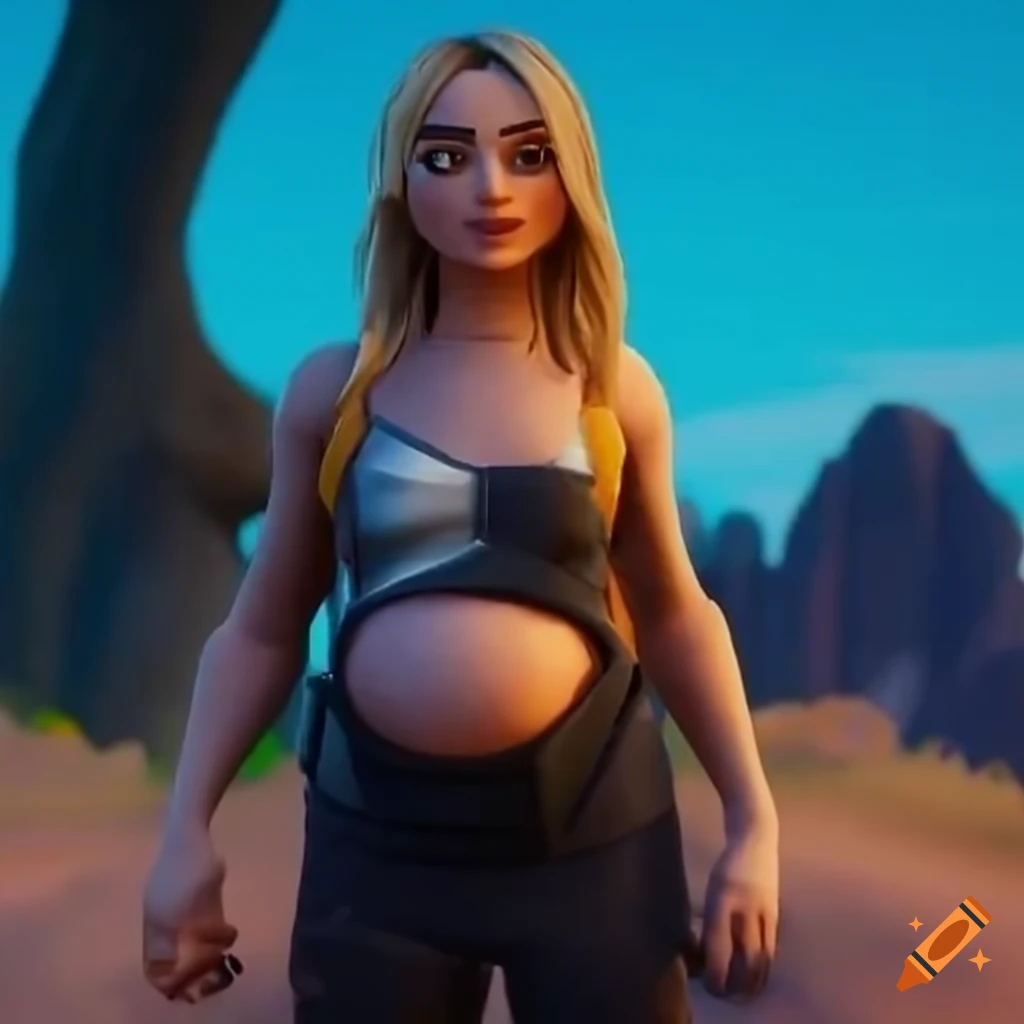 Screenshot of sabrina carpenter character in fortnite