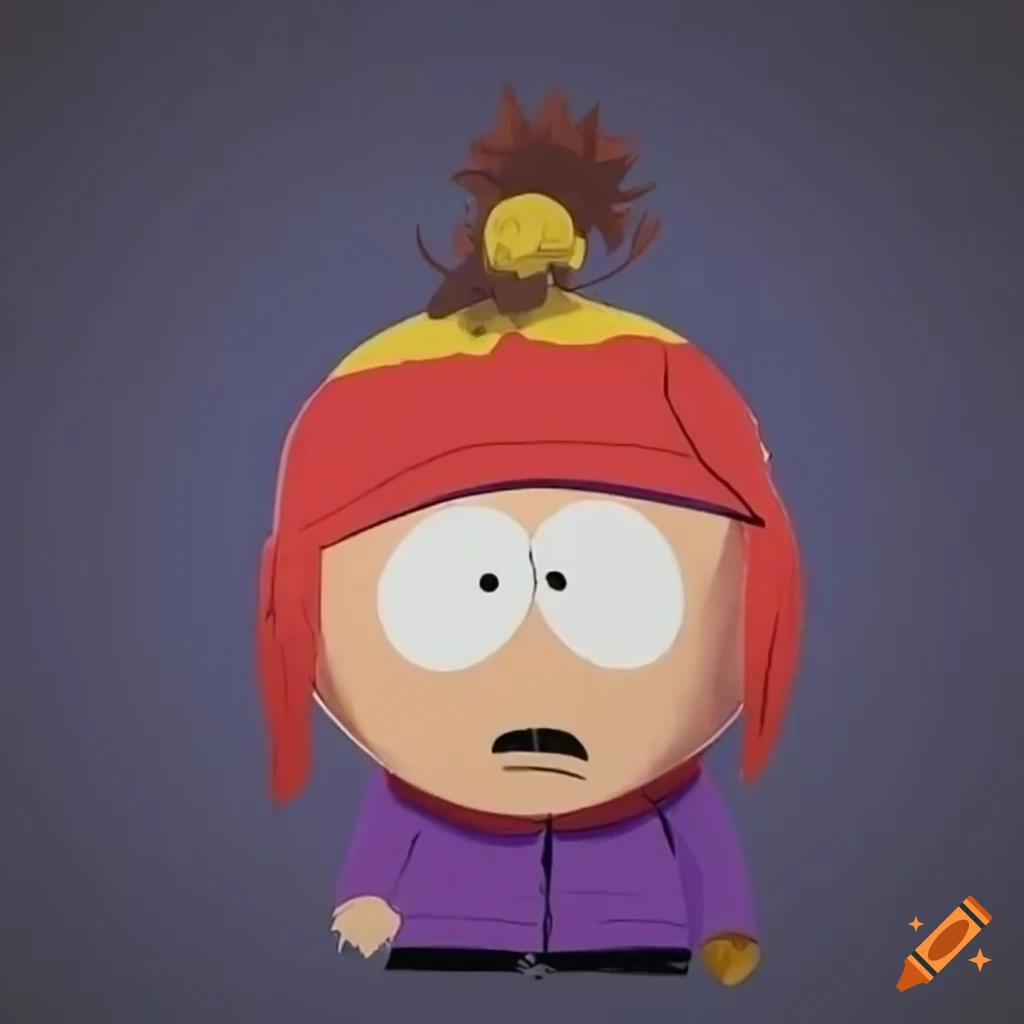 South park stan character on Craiyon