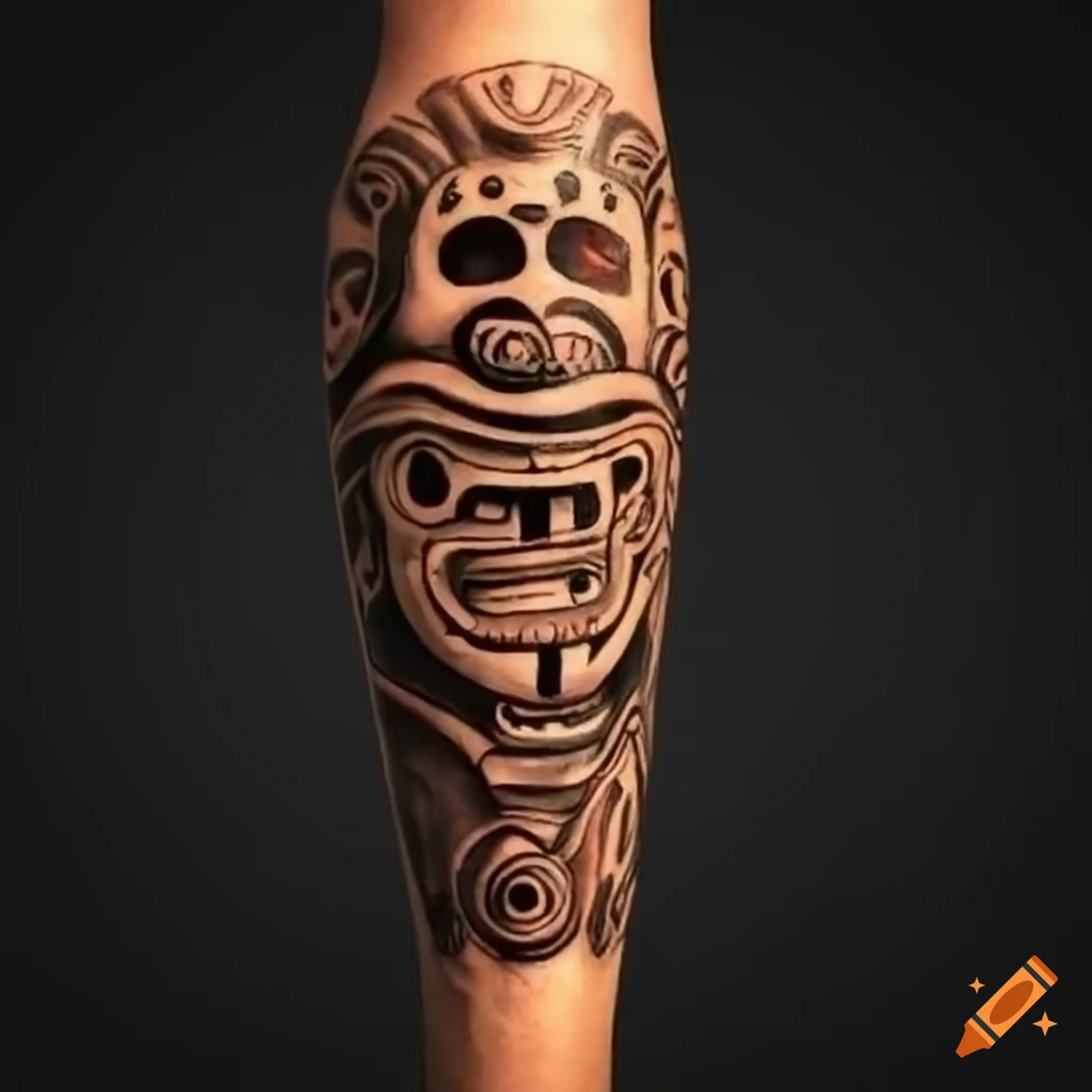 PRIDE Mayan Glyphs Tattoo Design D - ₪ AZTEC TATTOOS ₪ Warvox Aztec Mayan  Inca Tattoo Designs