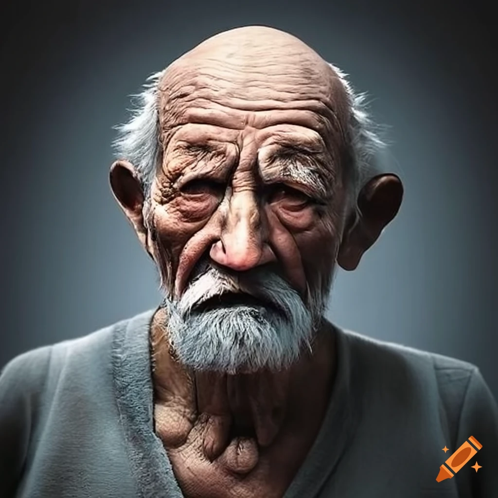 portrait of an old man