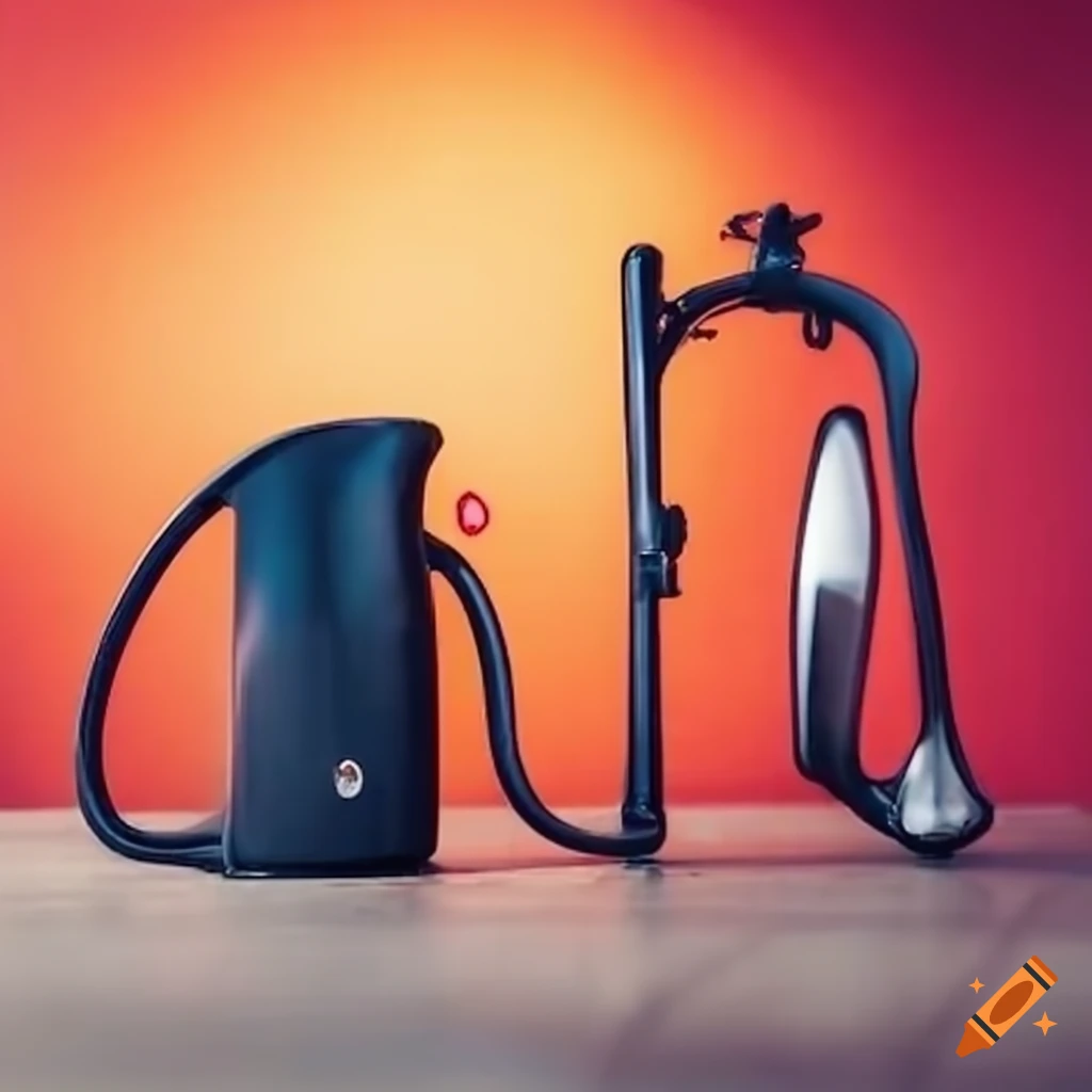 composition-of-bike-cell-phone-and-electric-kettle