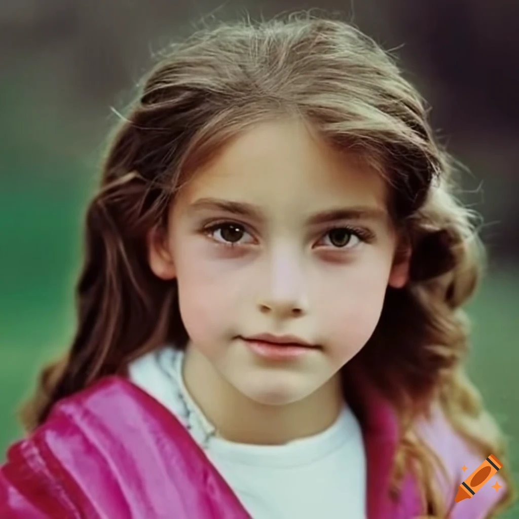 Preteen Girl With 1980s Fashion Style preteen-girl-with-1980s-fashion-style