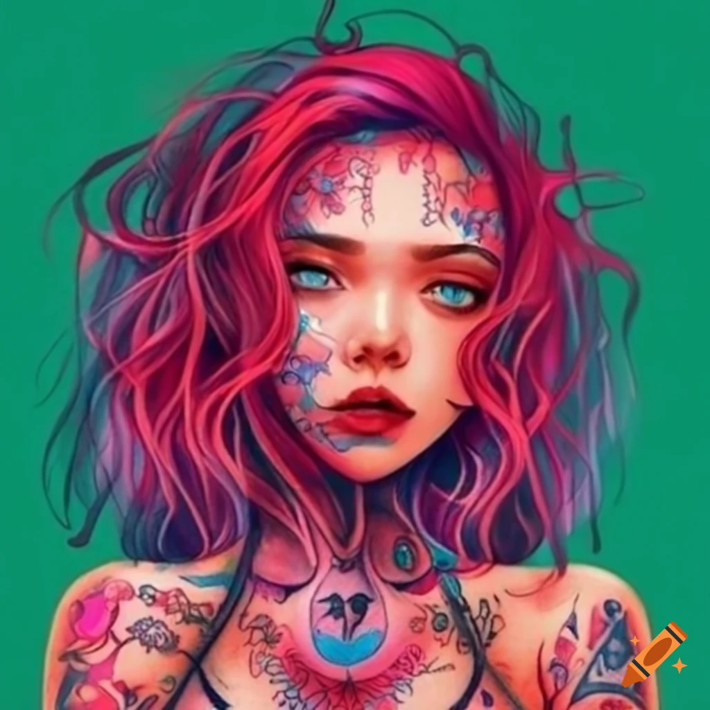 tattoo-art-of-a-vulnerable-heart-on-a-woman-s-body-on-craiyon