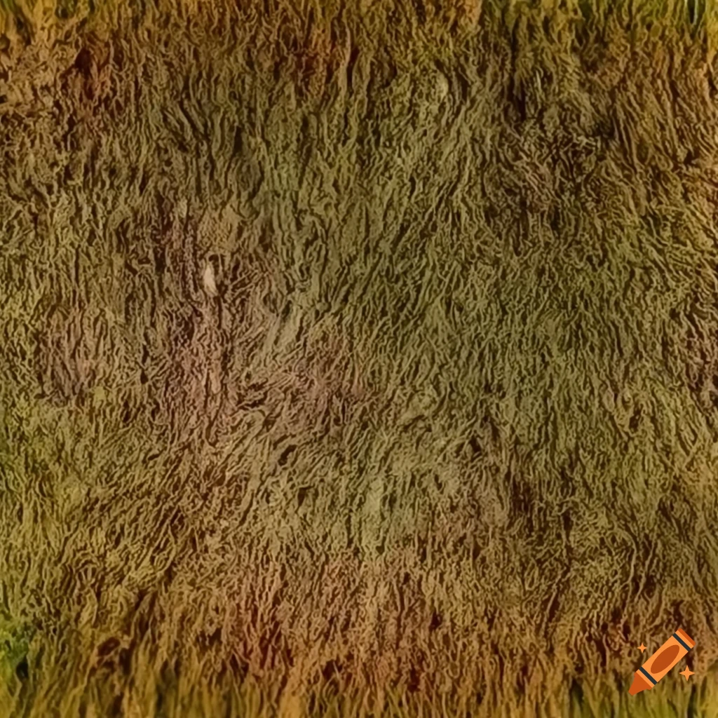 texture of aged and mossy grass