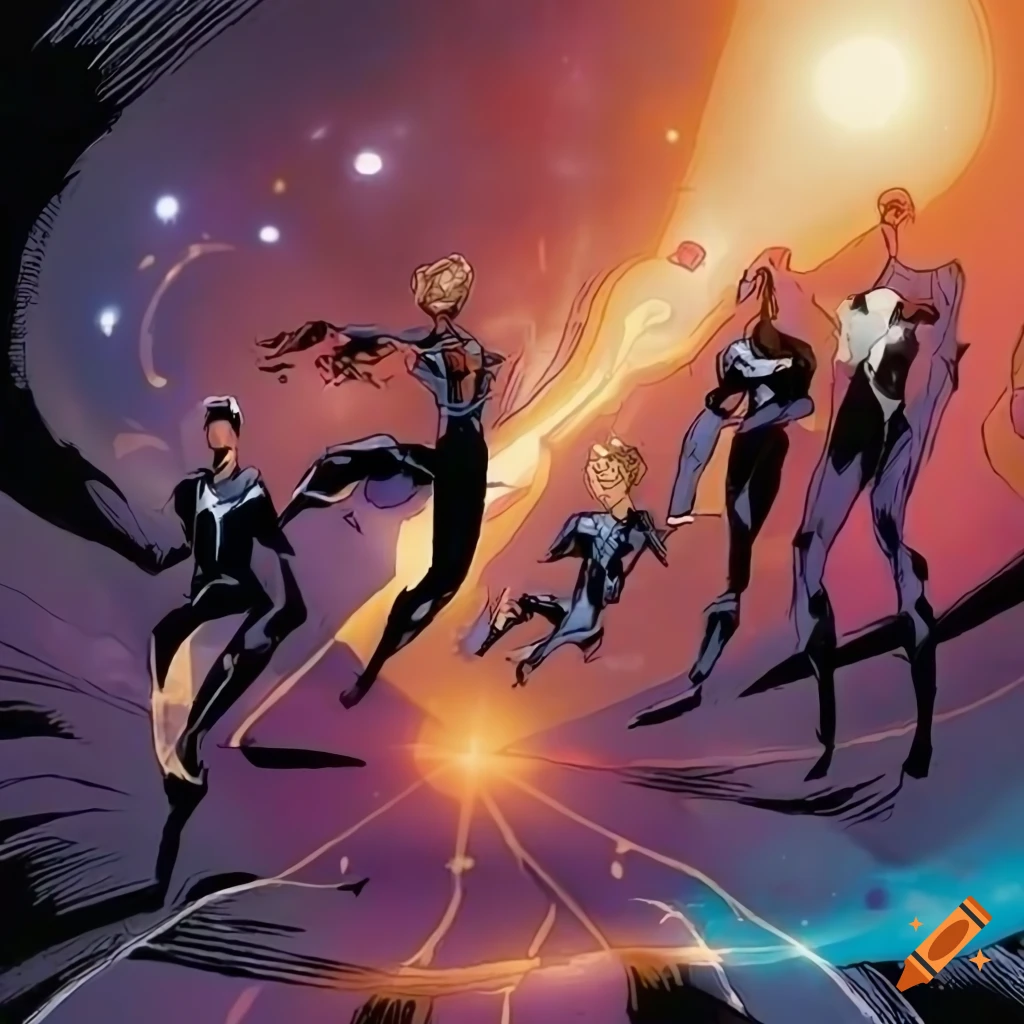cover page of The Nexus Guardians comic