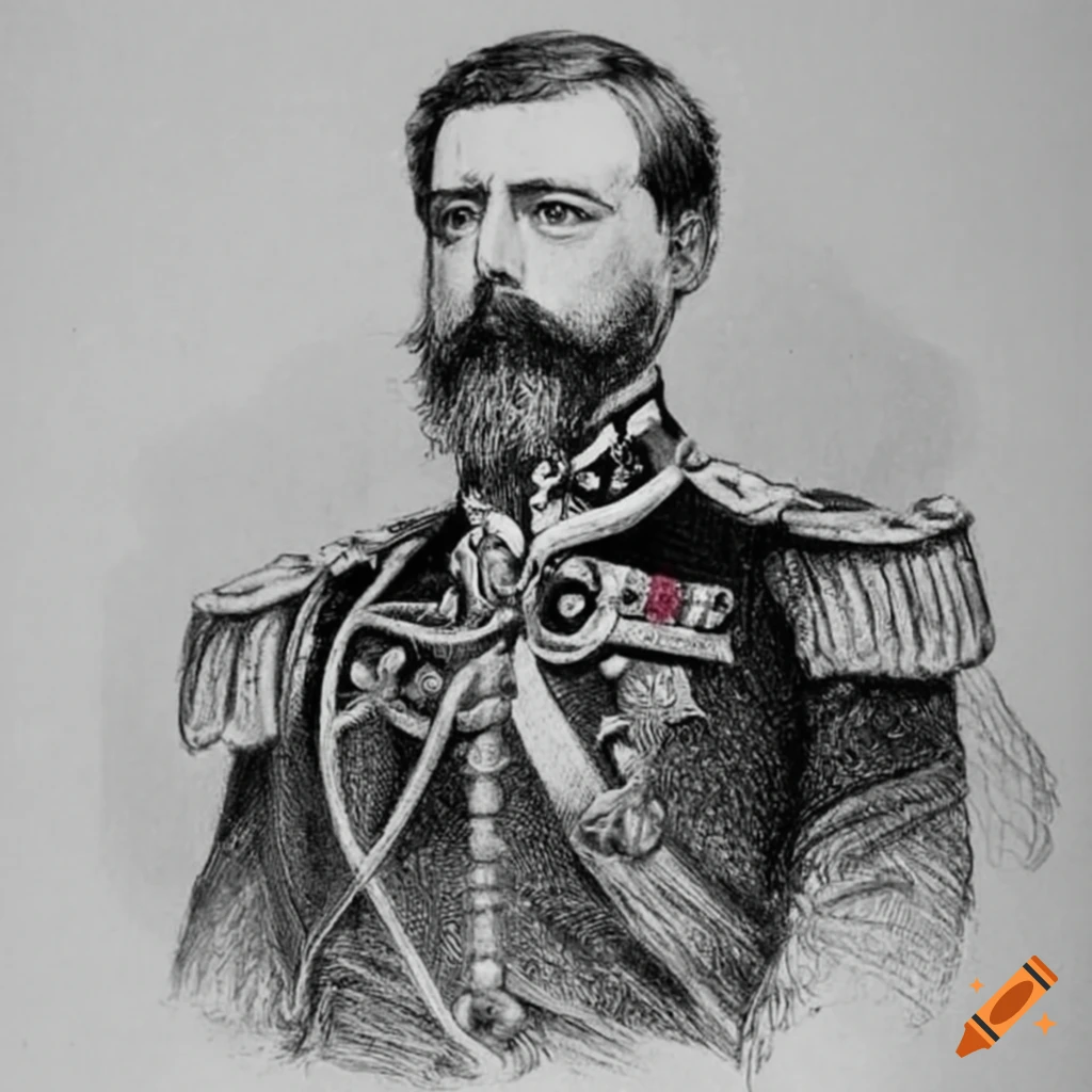 Maximiliano de habsburgo arriving in mexico in 1863