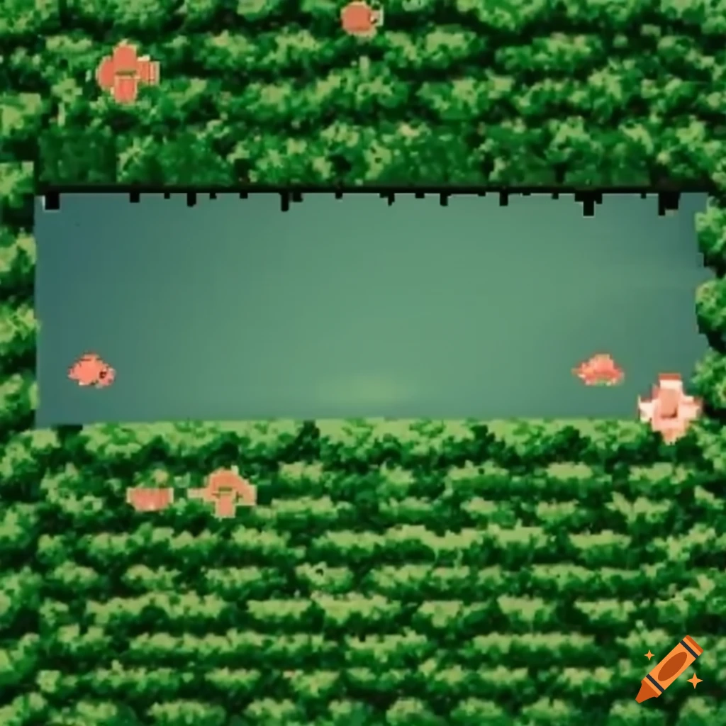 zoomed in tile of a Metroid game