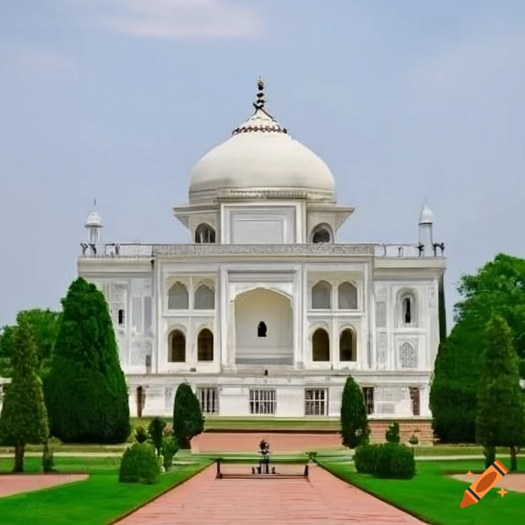 full-frontal-elevation-of-mughal-mahal-white-house-on-craiyon
