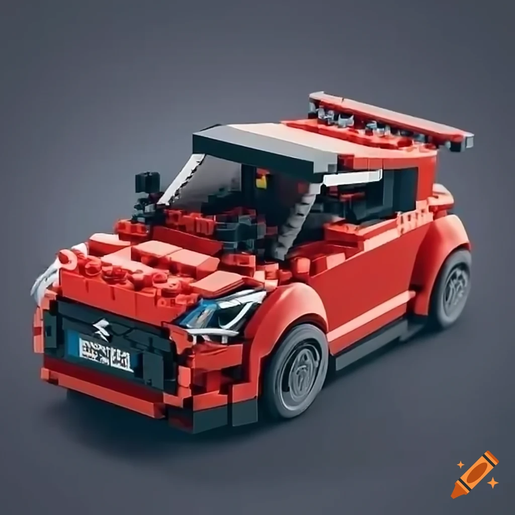Lego Model Of Suzuki Swift Sport 2018 On Craiyon
