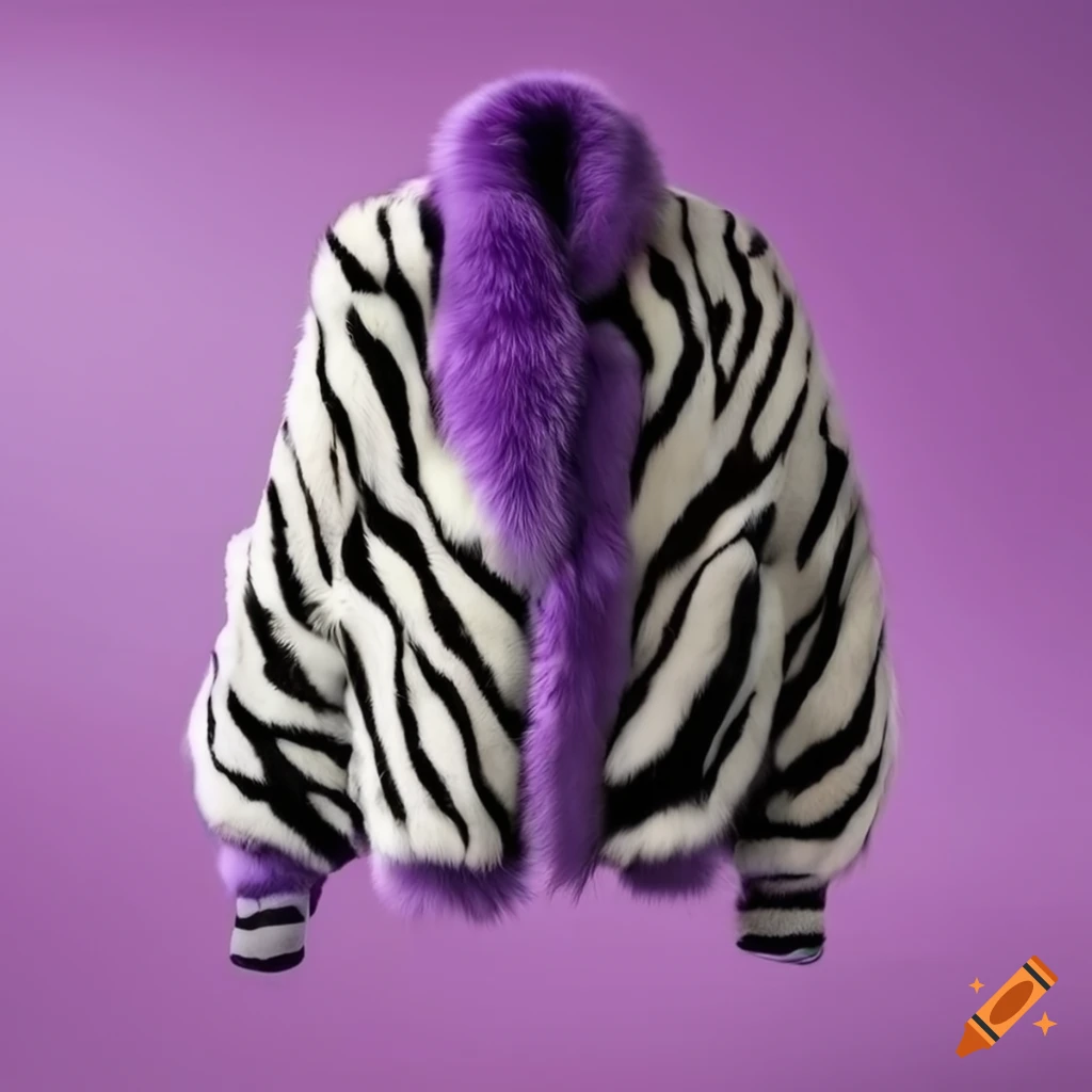 purple zebra | Poster
