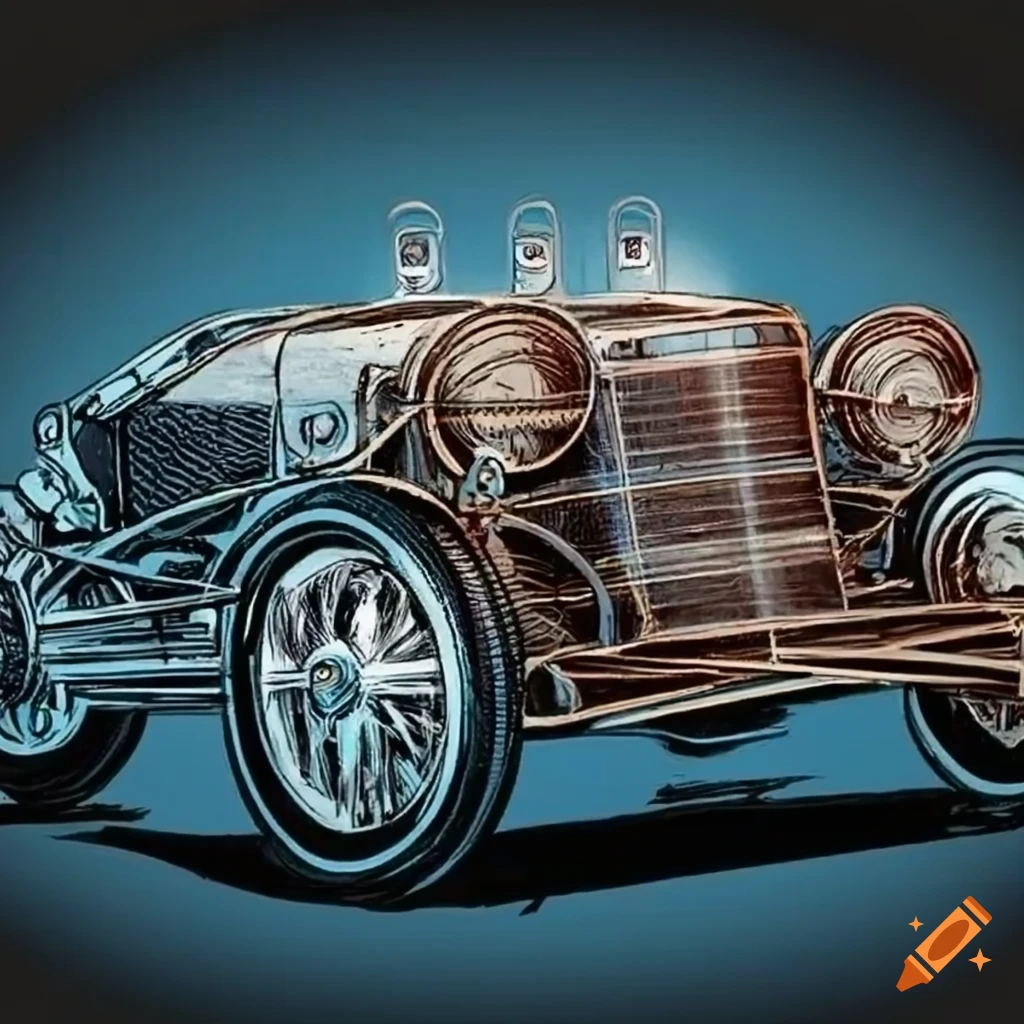 Engine images created on Craiyon