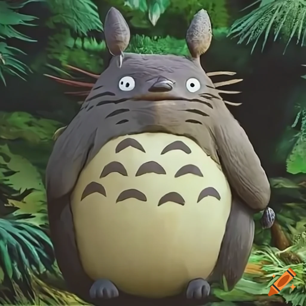 Totoro, neighbor of David Attenborough