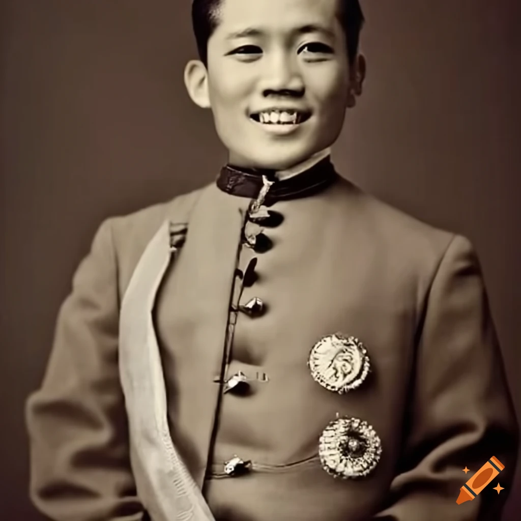 smiling portrait of Jose Rizal with braces