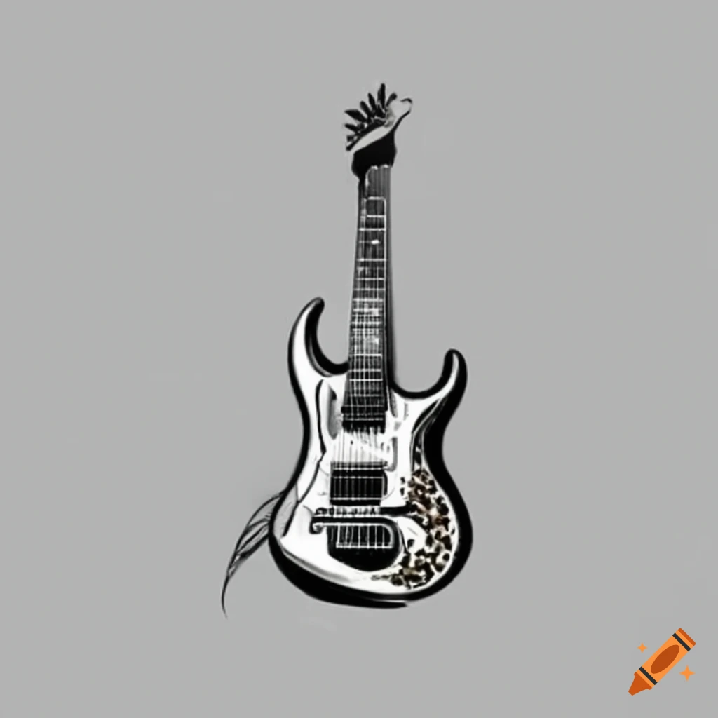 imagem de violão 3d - Pesquisa Google | Guitar tattoo design, Music tattoos,  Guitar tattoo
