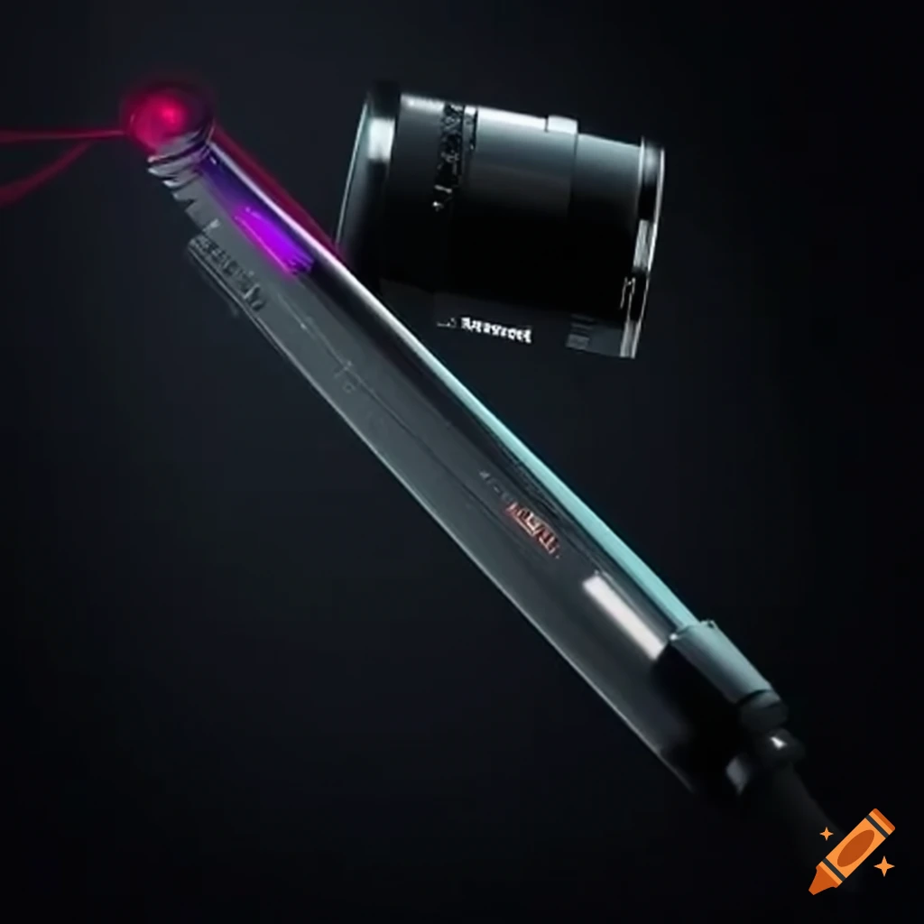 Futuristic whiteboard marker with laser pointer on Craiyon