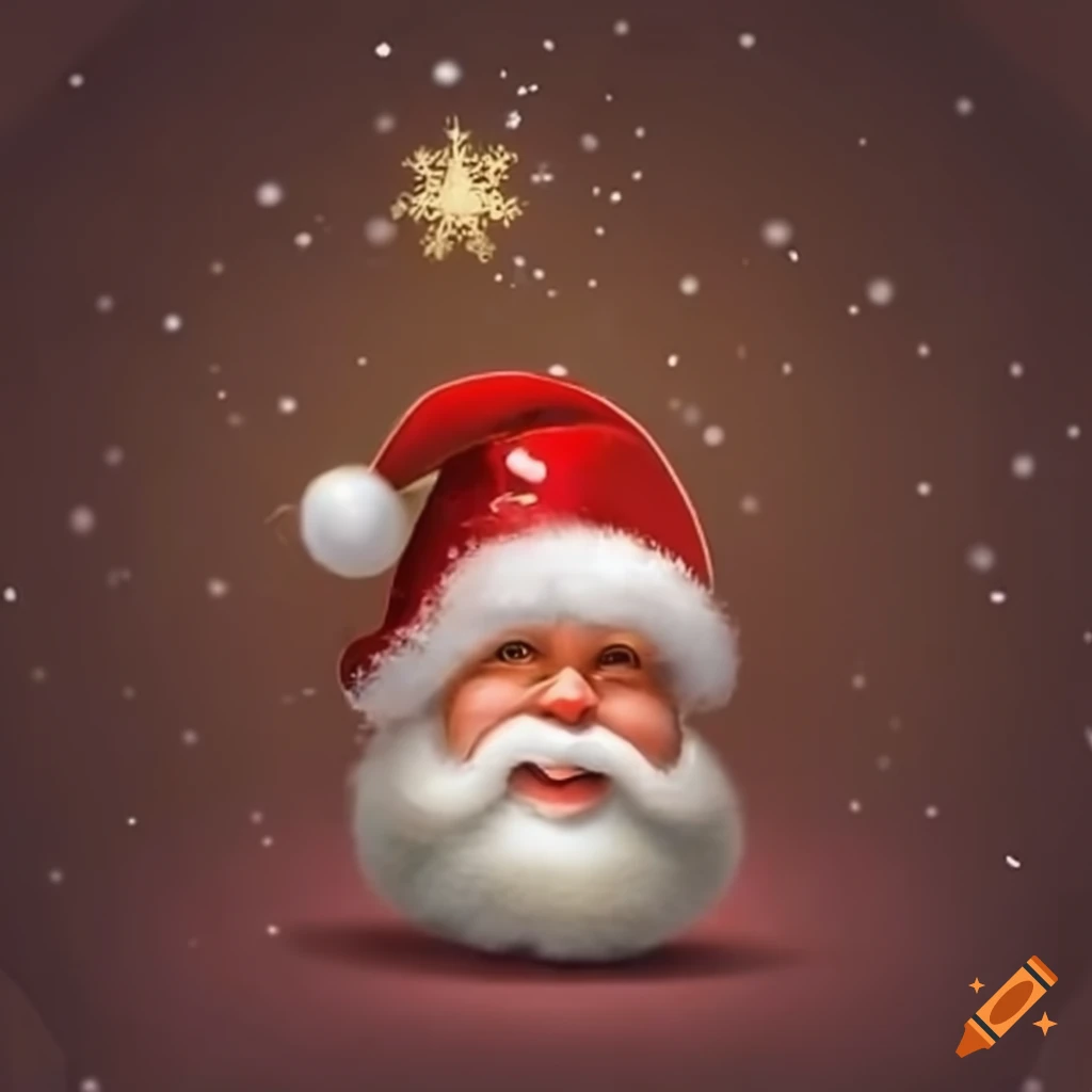 Santa Claus Giving Christmas Gifts To Children Stock Photo - Image of  decorated, santa: 61988564