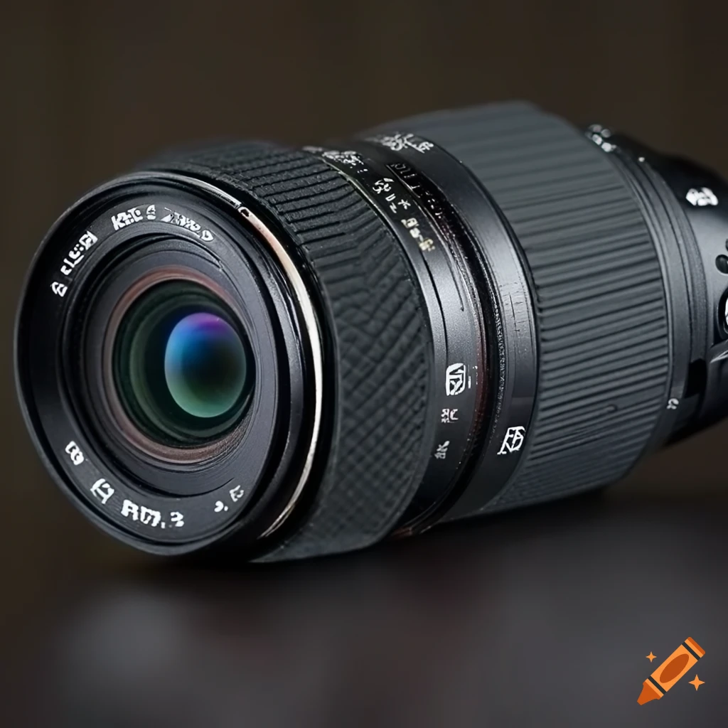 Canon 1855mm f/3.55.6 is stm lens on Craiyon