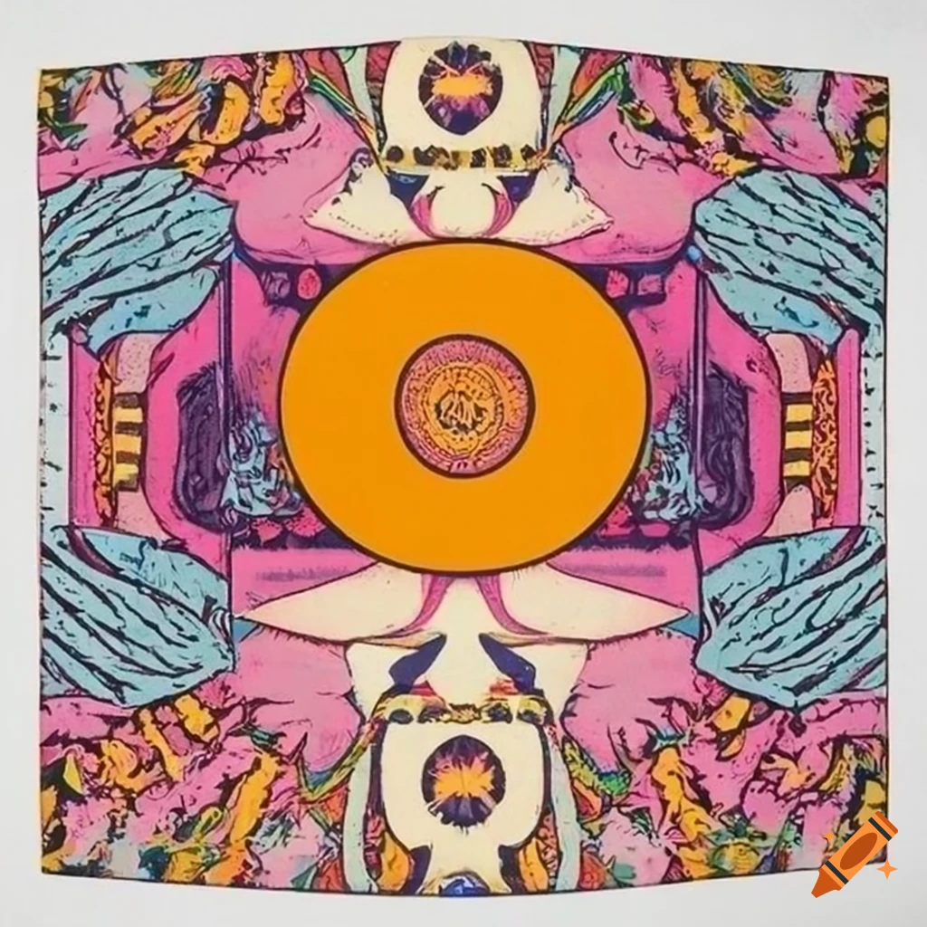 Screen printed 70s style bum design