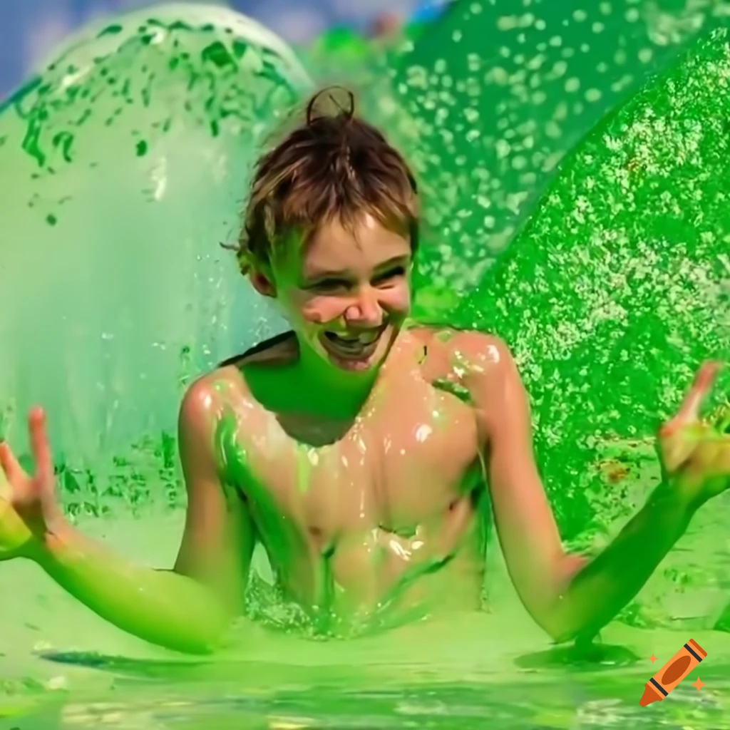 cosplayer entering Slimeland theme park
