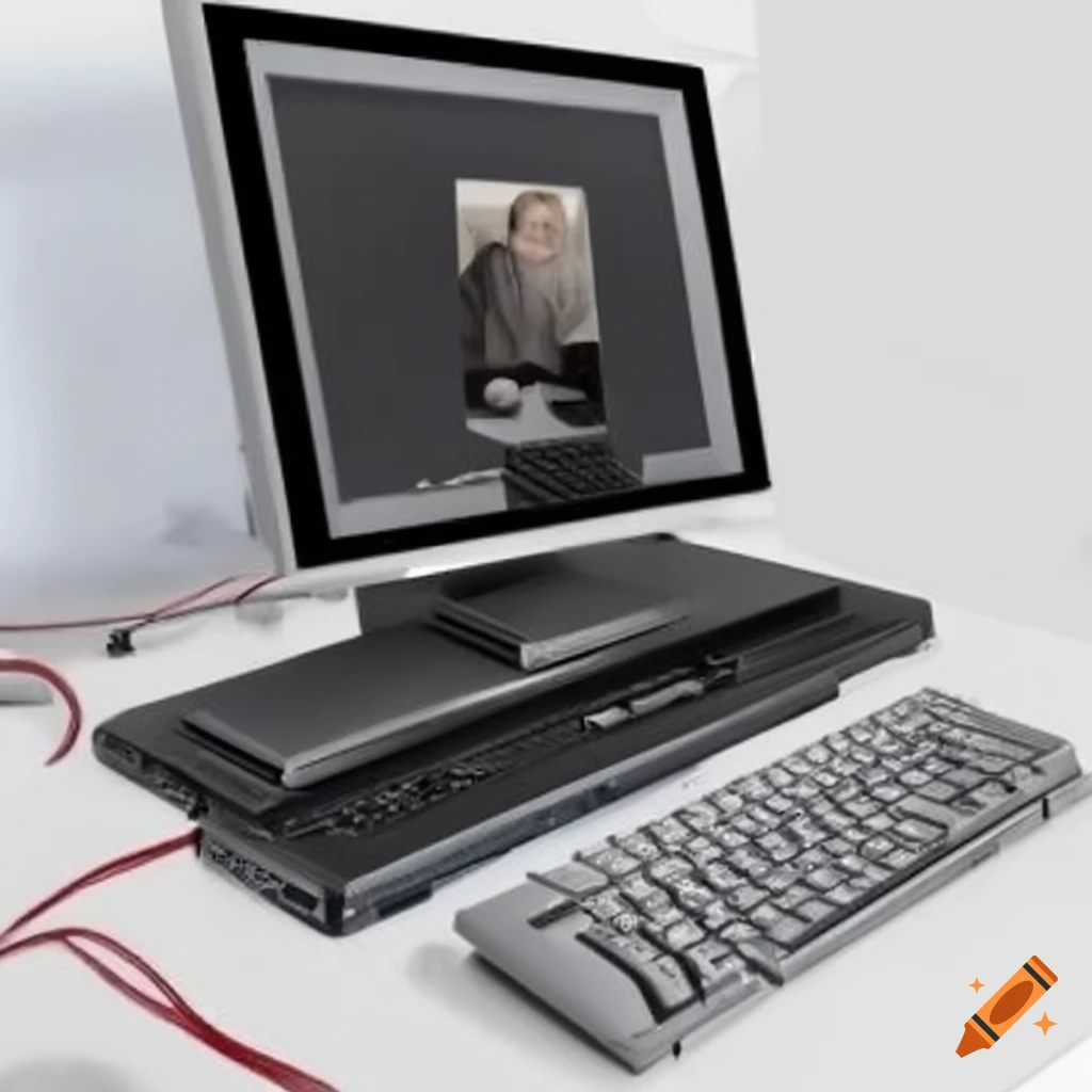 Digital art depicting computer dreams on craiyon