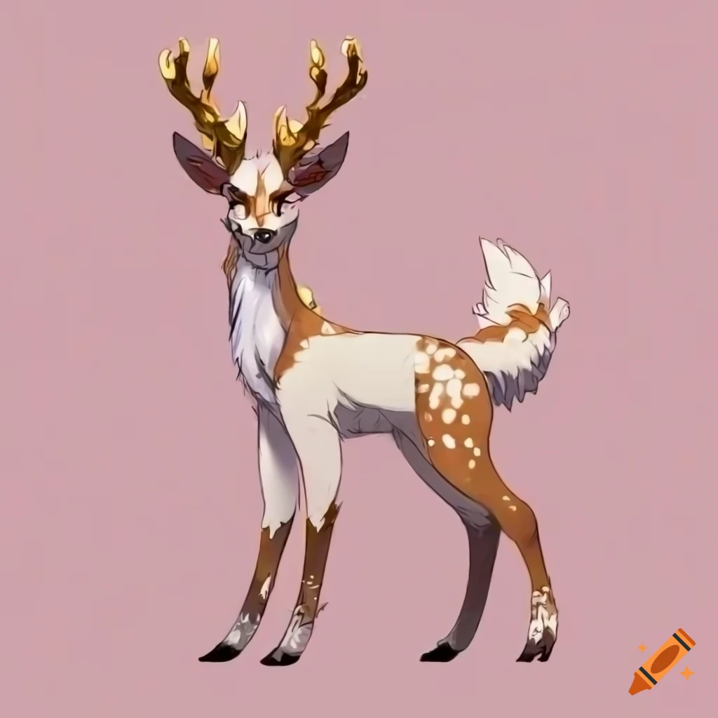 Cartoon deer Royalty Free Vector Image - VectorStock