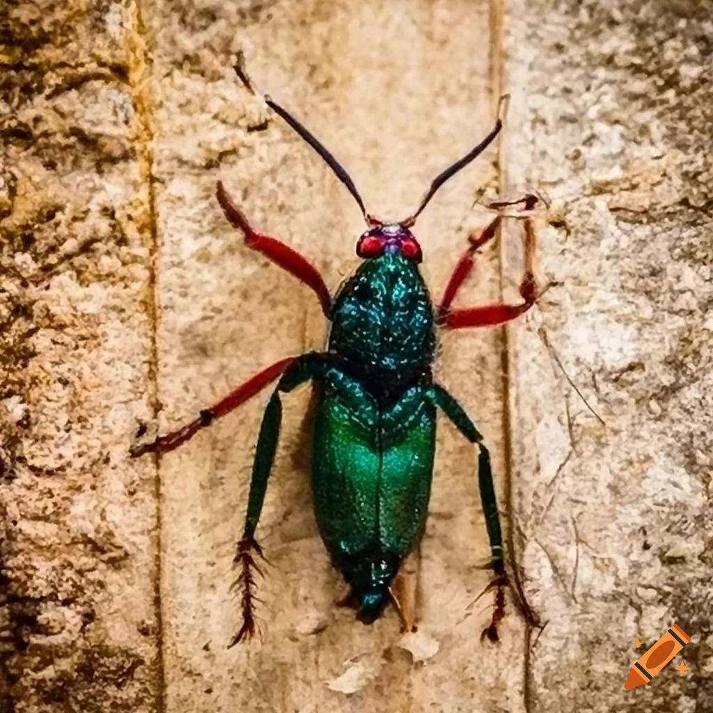 Close-up of a handsome insect