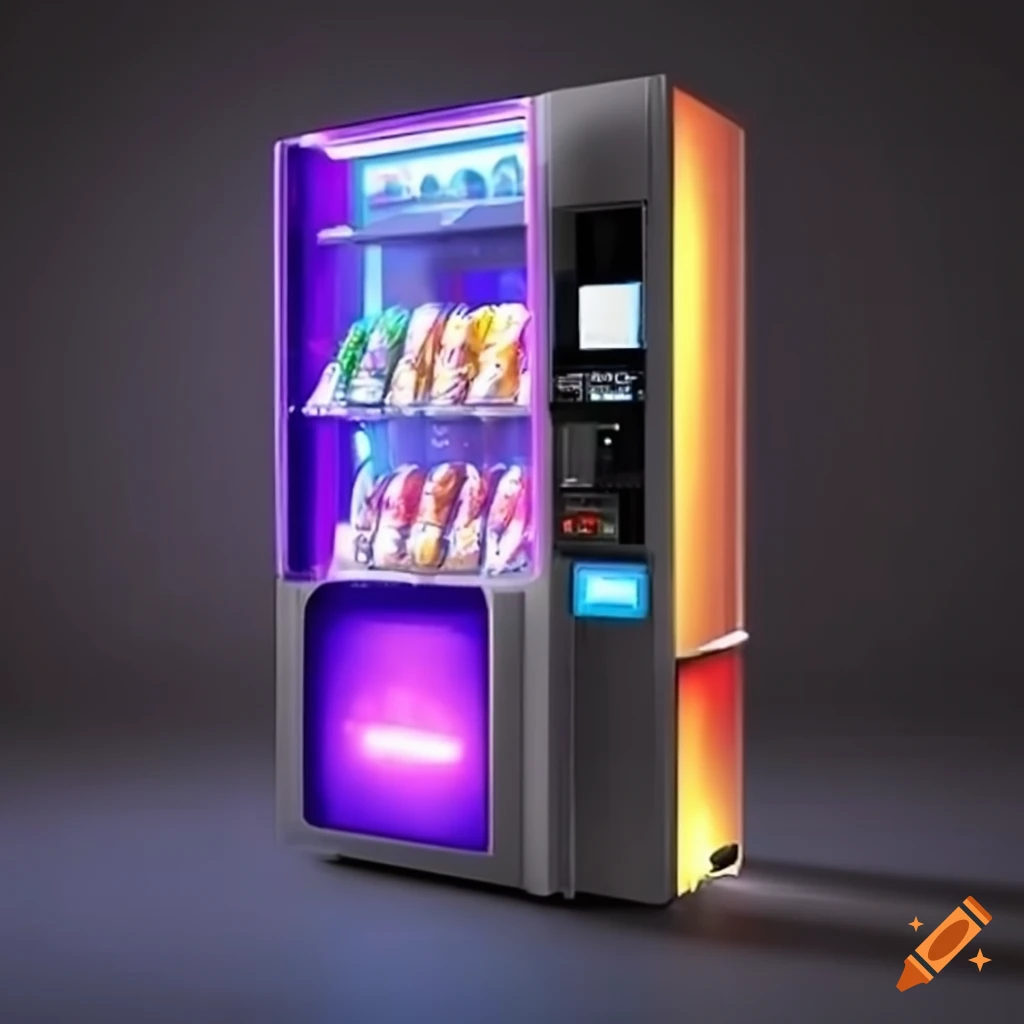 Futuristic alcohol vending machine concept on Craiyon