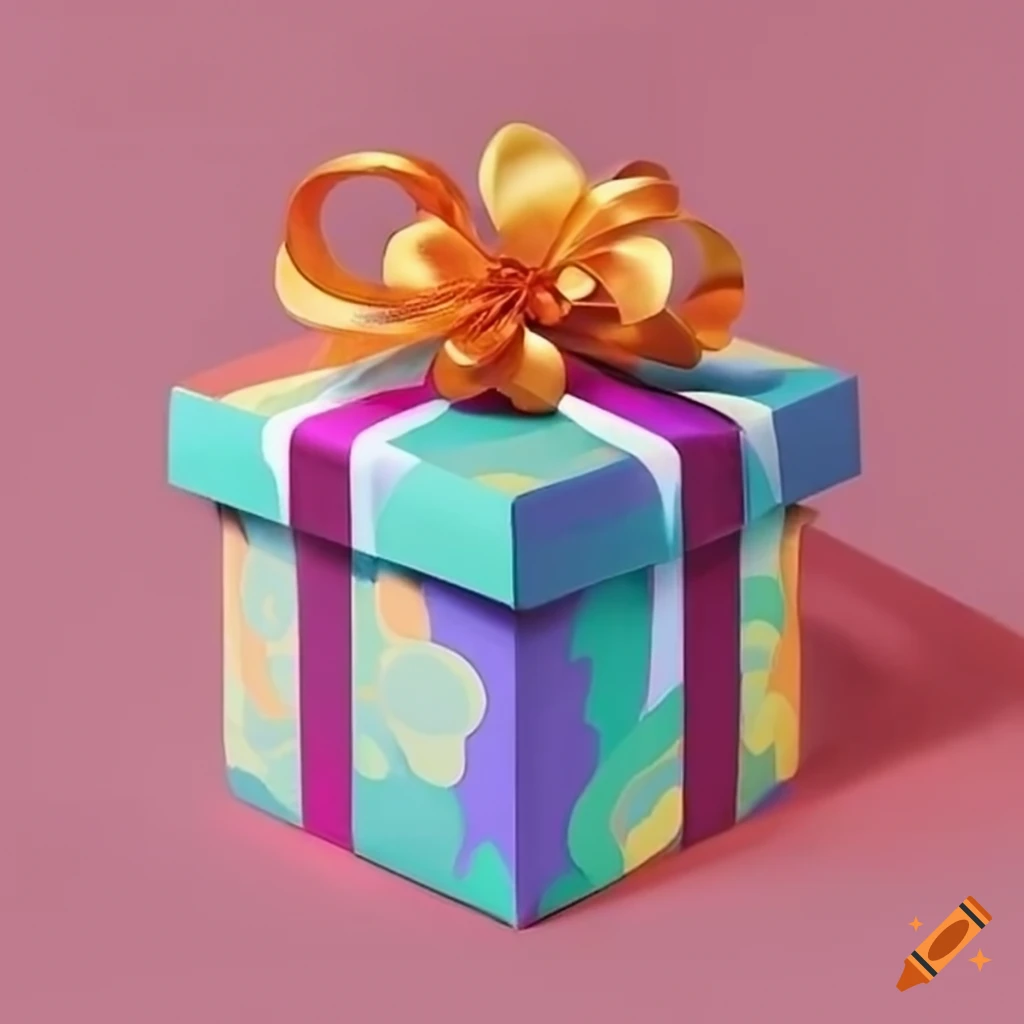 Surprise Gift Box Opening Animation On G... | Stock Video | Pond5