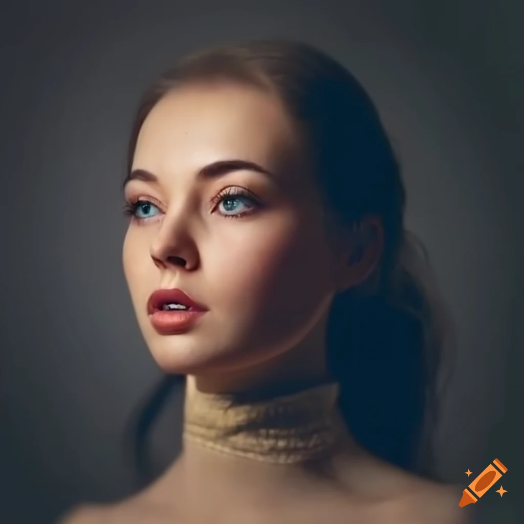 portrait of a beautiful Russian woman